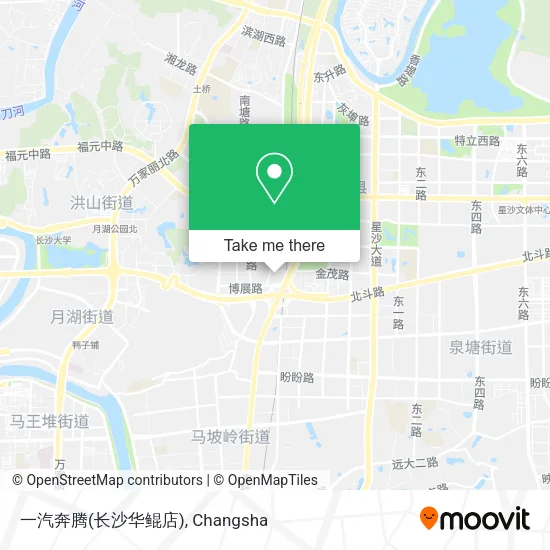 一汽奔腾(长沙华鲲店) map
