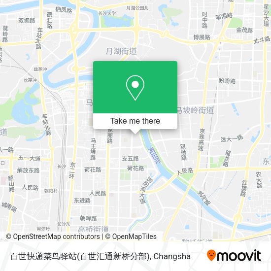 百世快递菜鸟驿站(百世汇通新桥分部) map