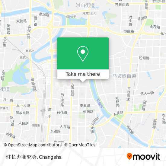 驻长办商究会 map