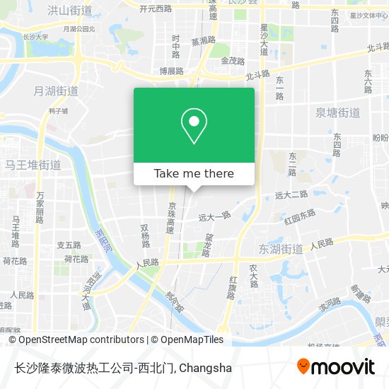 长沙隆泰微波热工公司-西北门 map