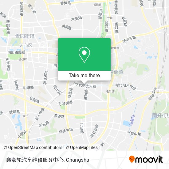 鑫豪轮汽车维修服务中心 map