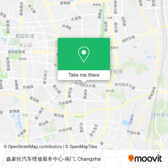 鑫豪轮汽车维修服务中心-南门 map