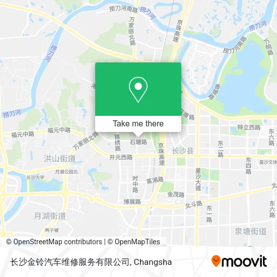 长沙金铃汽车维修服务有限公司 map
