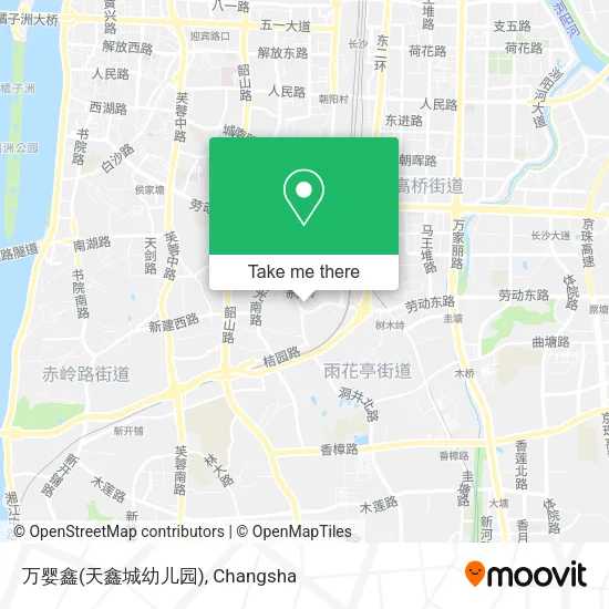 万婴鑫(天鑫城幼儿园) map