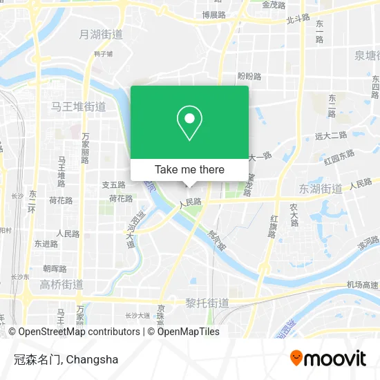 冠森名门 map