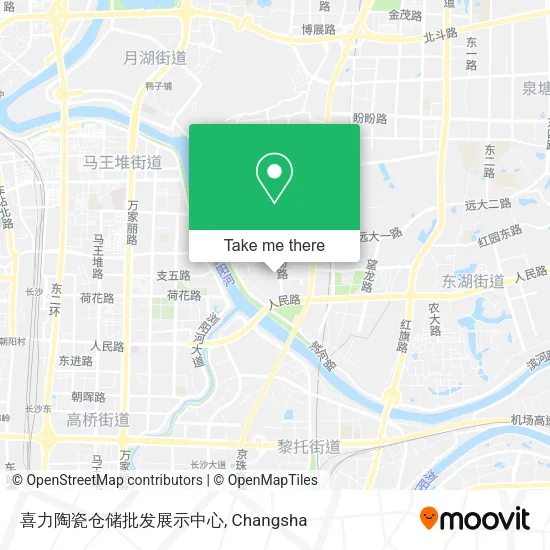 喜力陶瓷仓储批发展示中心 map