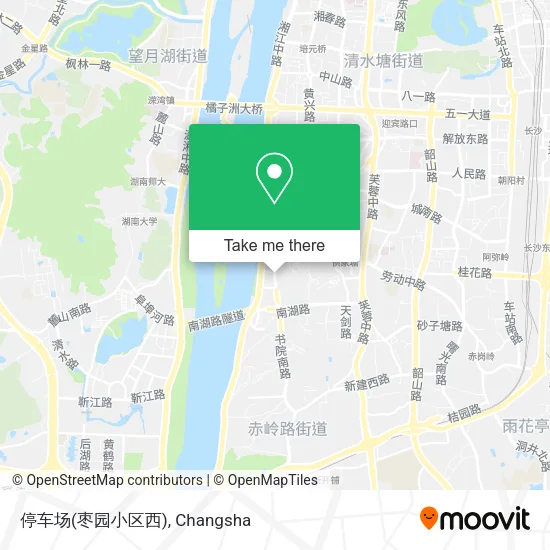 停车场(枣园小区西) map