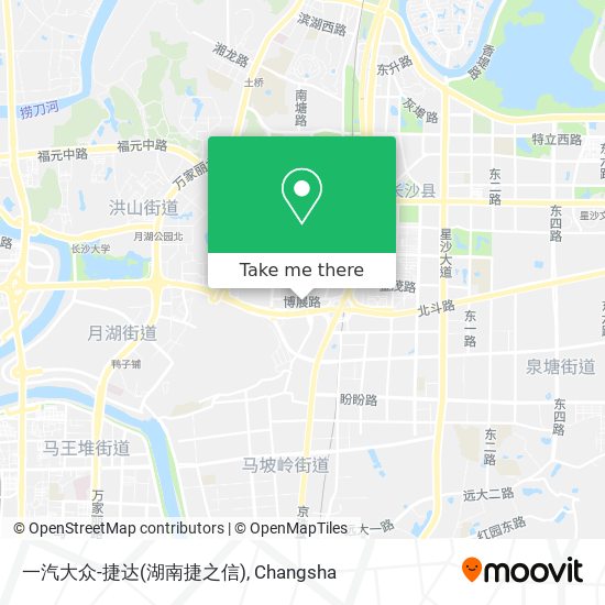 一汽大众-捷达(湖南捷之信) map