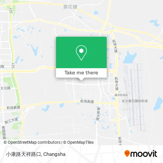 小康路天祥路口 map