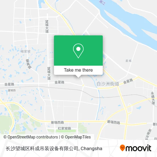 长沙望城区科成吊装设备有限公司 map