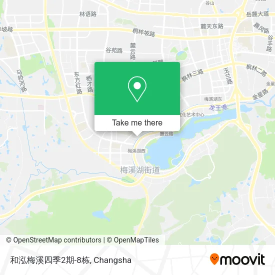 和泓梅溪四季2期-8栋 map
