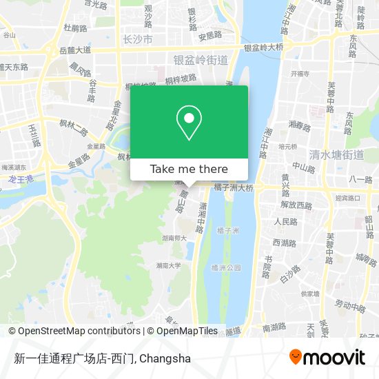 新一佳通程广场店-西门 map