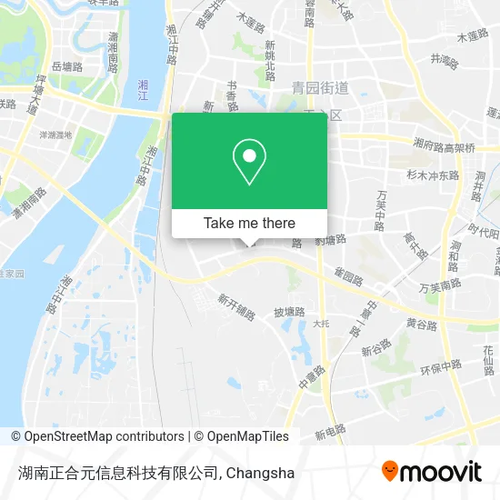 湖南正合元信息科技有限公司 map