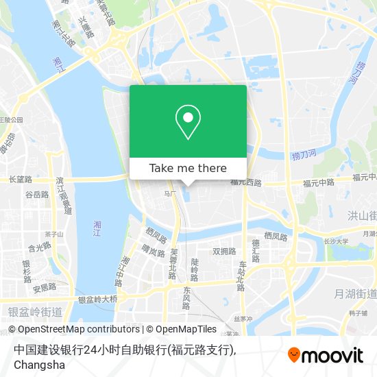 中国建设银行24小时自助银行(福元路支行) map