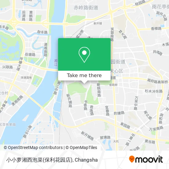 小小萝湘西泡菜(保利花园店) map