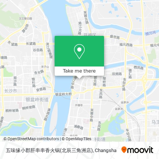 五味缘小郡肝串串香火锅(北辰三角洲店) map