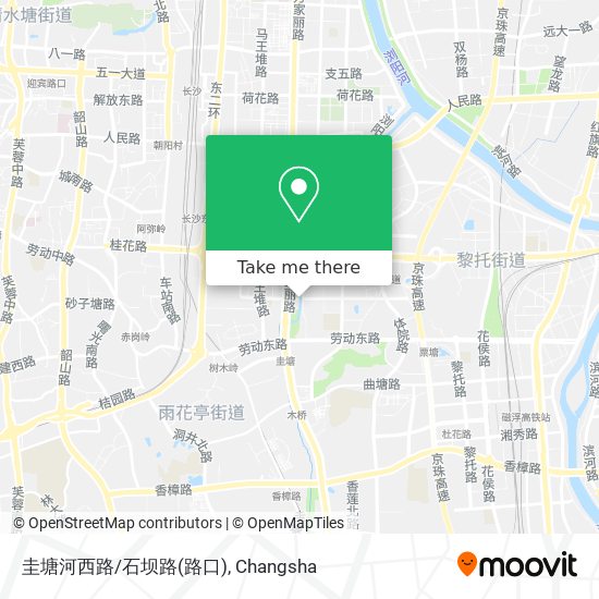 圭塘河西路/石坝路(路口) map