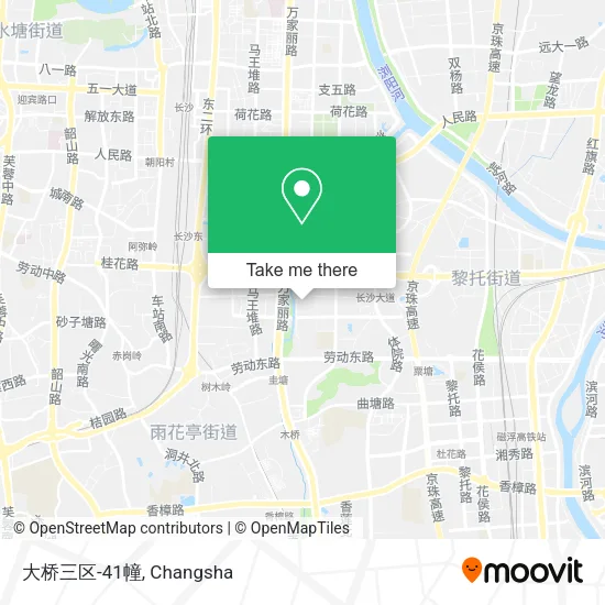 大桥三区-41幢 map