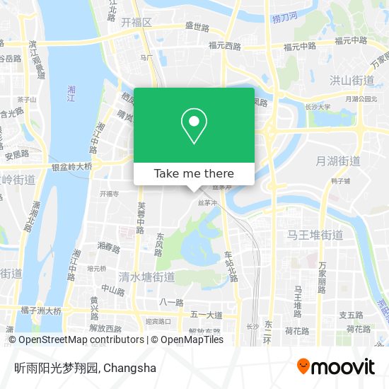 昕雨阳光梦翔园 map