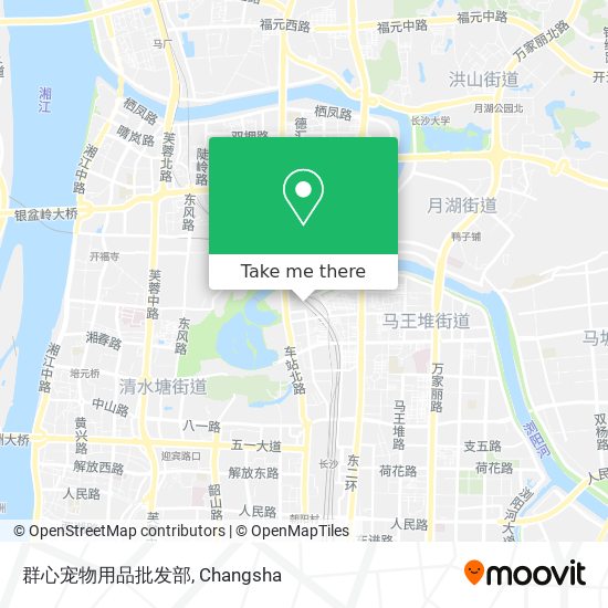 群心宠物用品批发部 map