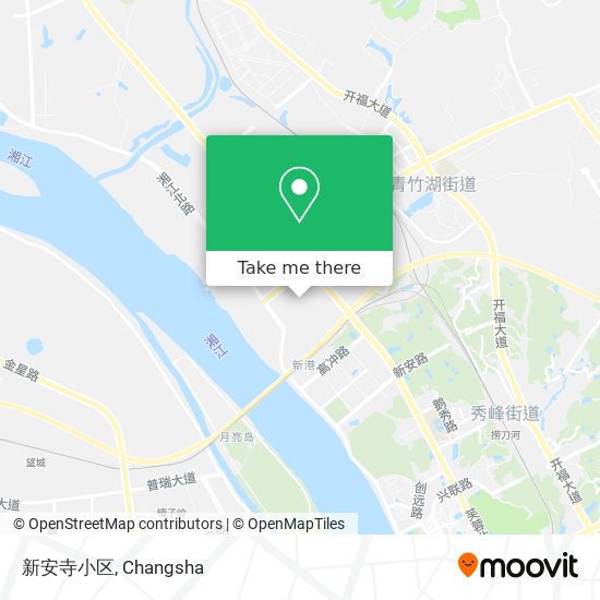 新安寺小区 map