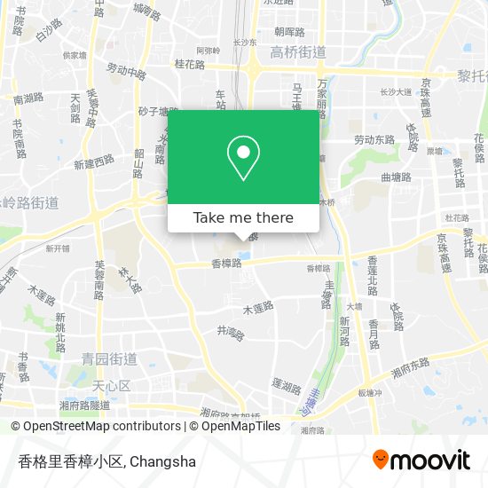 香格里香樟小区 map