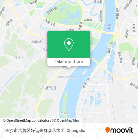 长沙市岳麓区好运来群众艺术团 map