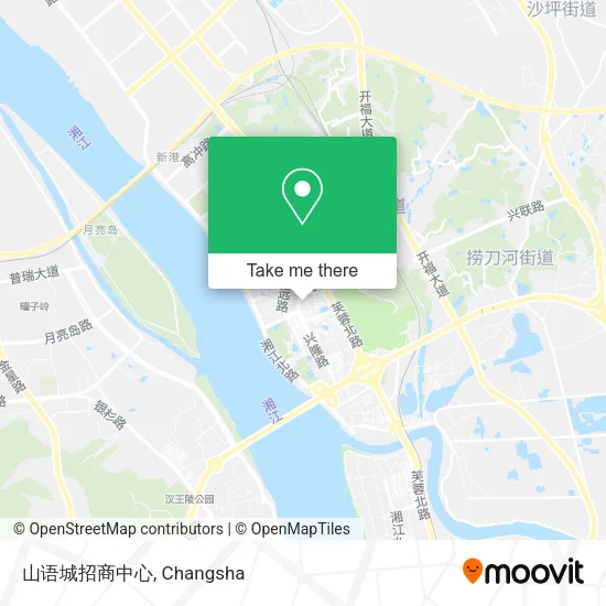 山语城招商中心 map