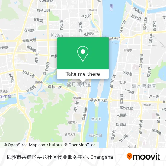 长沙市岳麓区岳龙社区物业服务中心 map