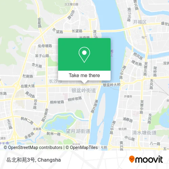 岳北和苑3号 map