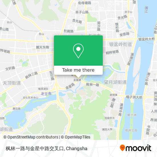 枫林一路与金星中路交叉口 map