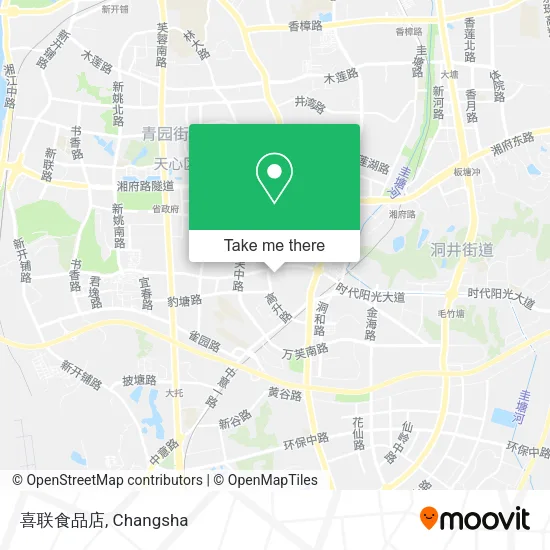 喜联食品店 map