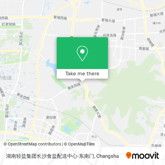 湖南轻盐集团长沙食盐配送中心-东南门 map