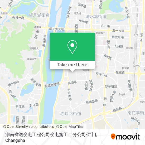 湖南省送变电工程公司变电施工二分公司-西门 map