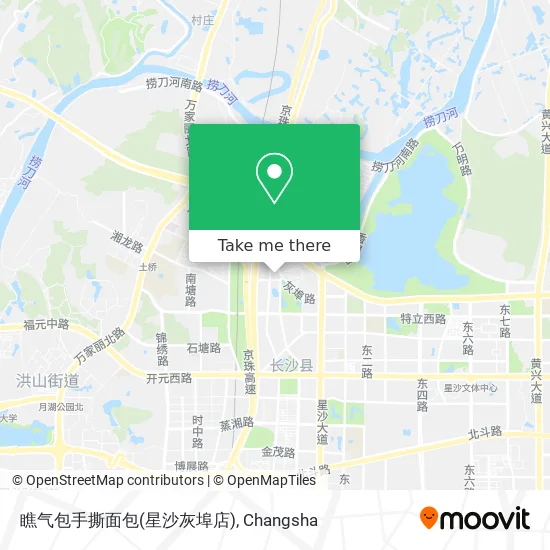 瞧气包手撕面包(星沙灰埠店) map