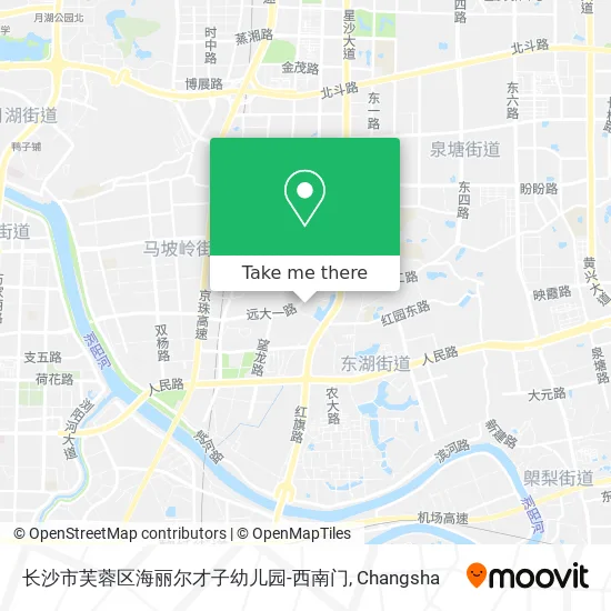 长沙市芙蓉区海丽尔才子幼儿园-西南门 map