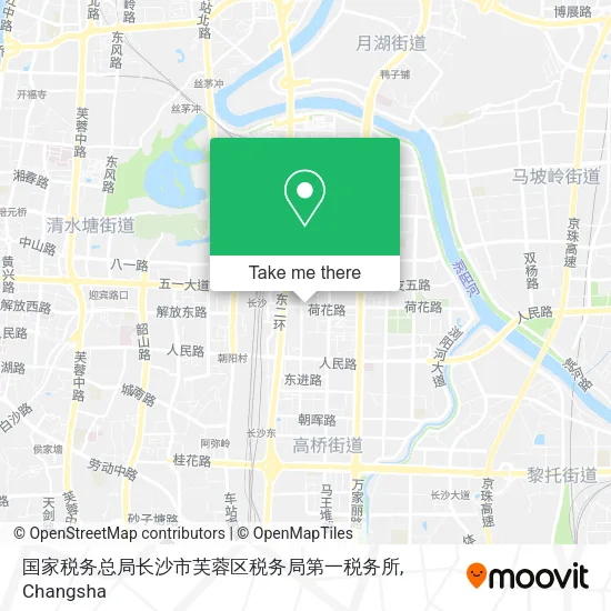 国家税务总局长沙市芙蓉区税务局第一税务所 map