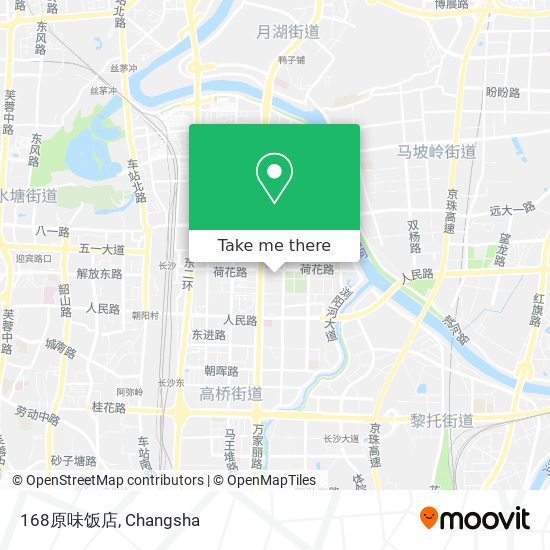 168原味饭店 map