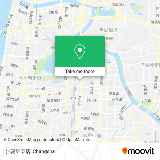 泊寓锦泰店 map