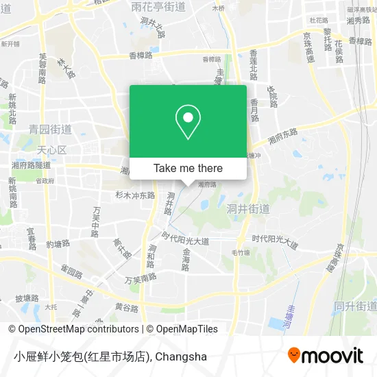 小屉鲜小笼包(红星市场店) map