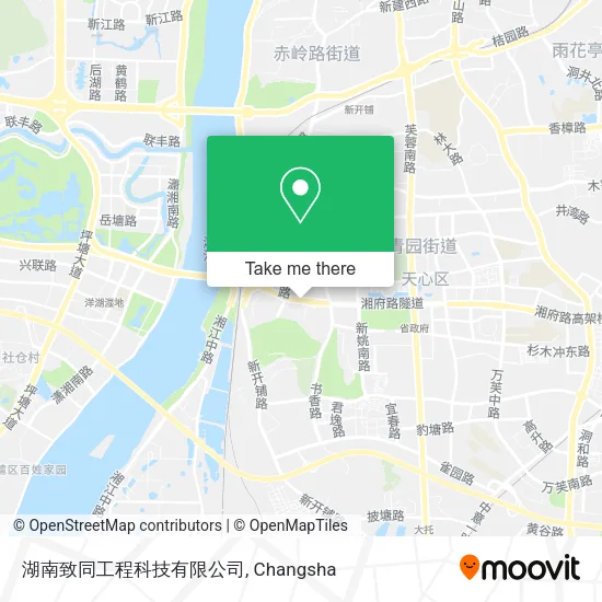 湖南致同工程科技有限公司 map