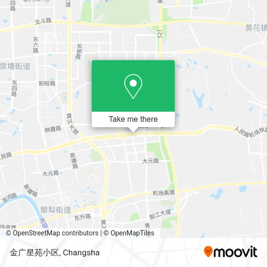 金广星苑小区 map