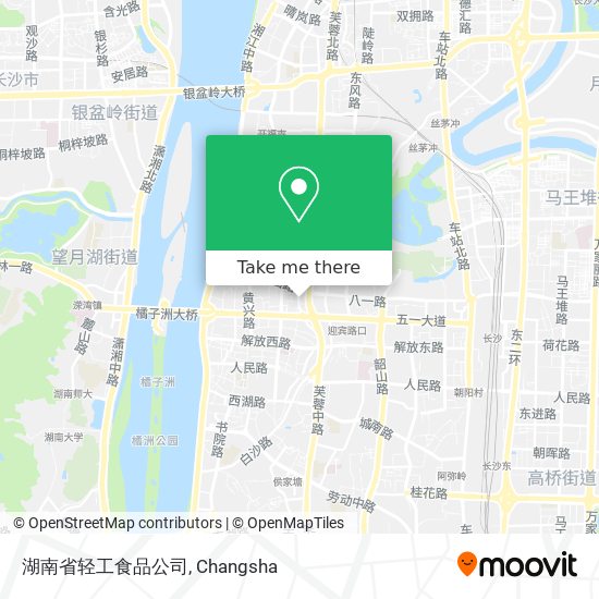 湖南省轻工食品公司 map