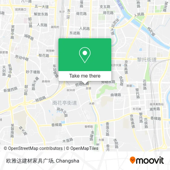 欧雅达建材家具广场 map
