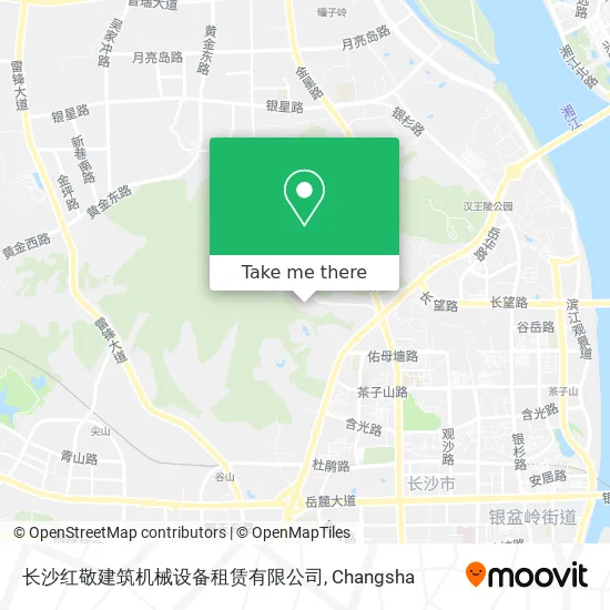 长沙红敬建筑机械设备租赁有限公司 map