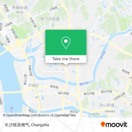 长沙瓶装燃气 map