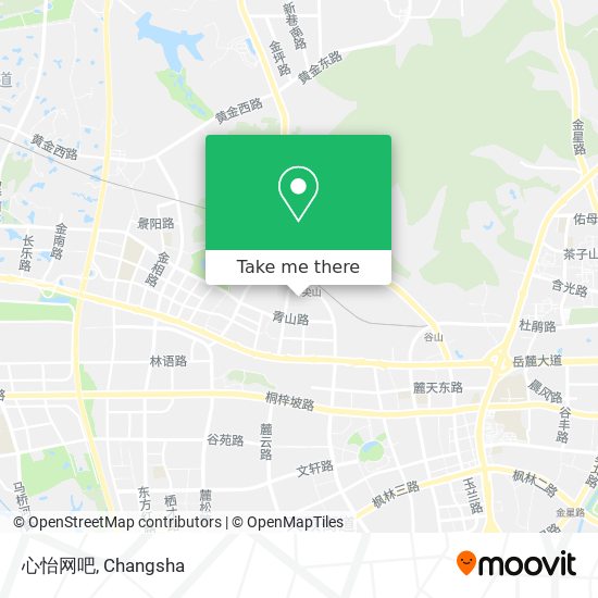 心怡网吧 map