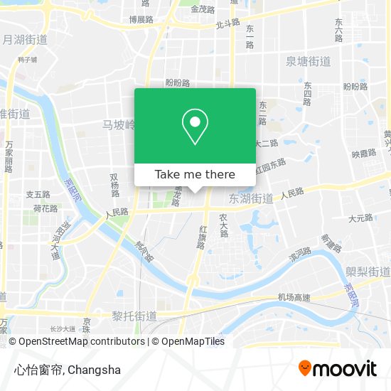 心怡窗帘 map