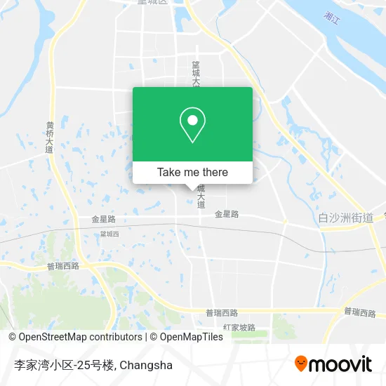 李家湾小区-25号楼 map