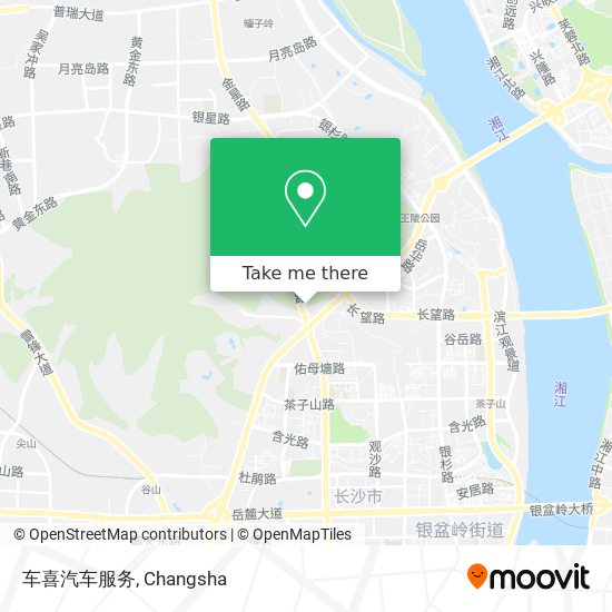 车喜汽车服务 map
